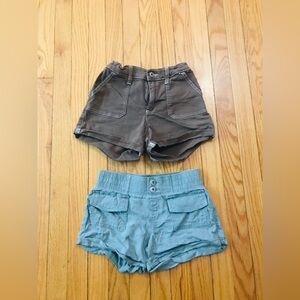 2 Abercrombie shorts size 11/12